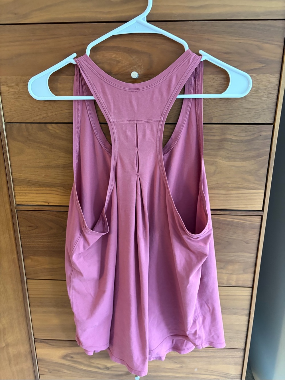 lululemon athletica Pleated Racerback Tank - Dusty Rose/Mauve
